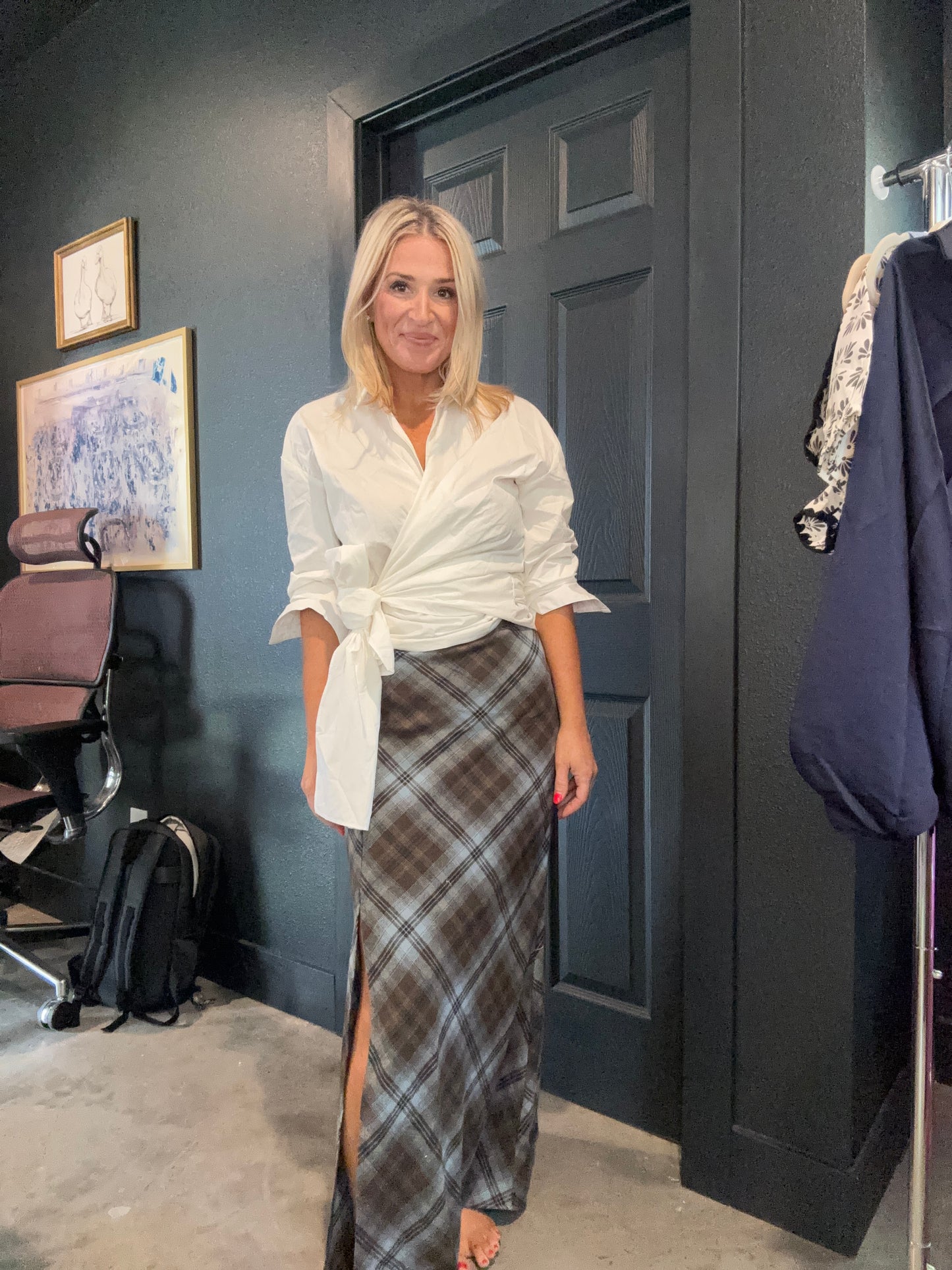 Thatcher Tie Shirt-FINAL SALE
