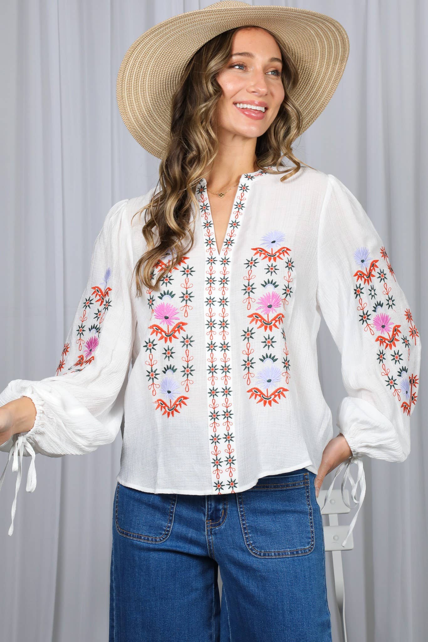 Vintage Bohemian Blouse