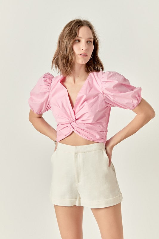 Bliss Twist Top- FINAL SALE