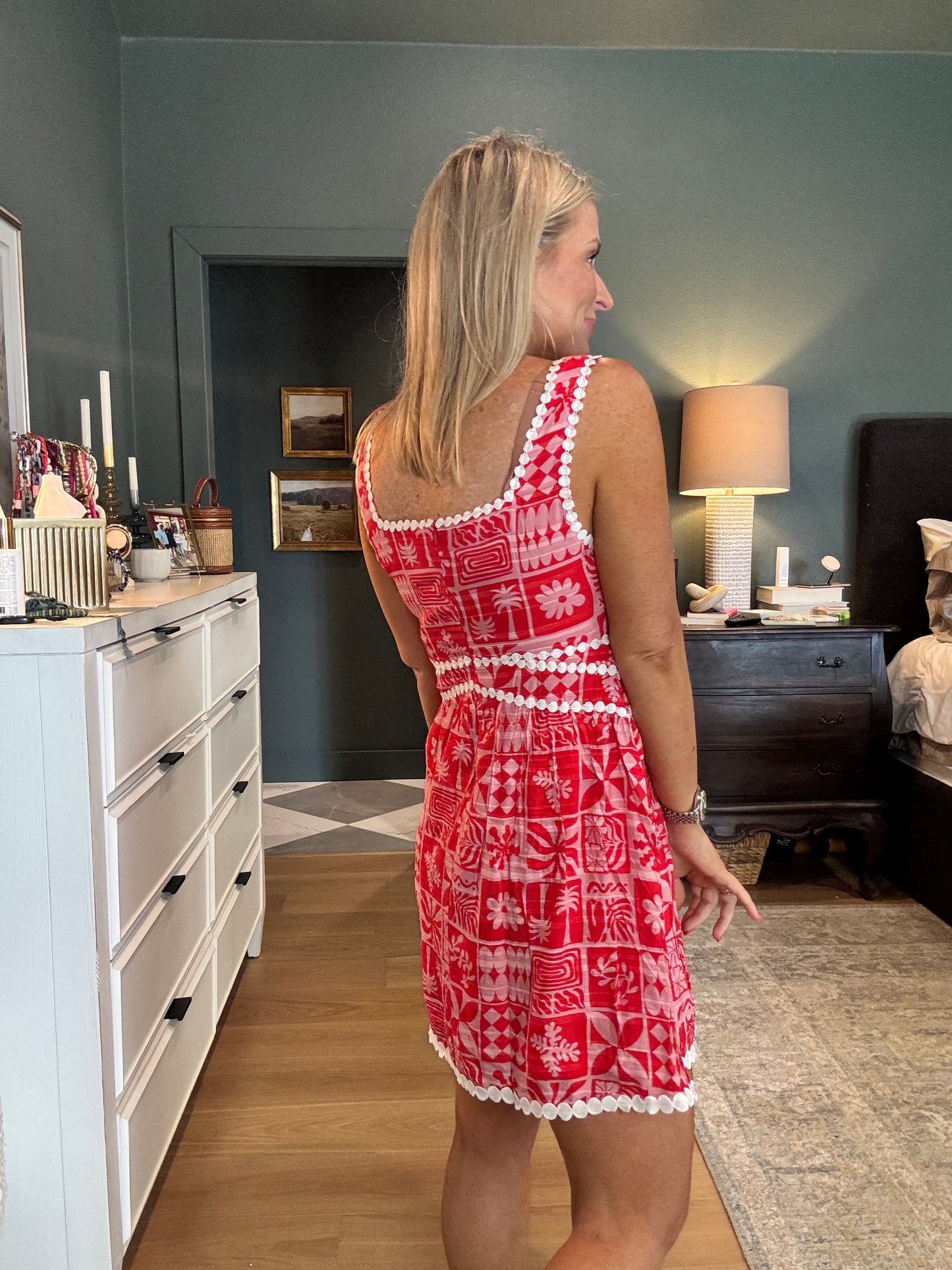 Dotted and Detail Dress-FINAL SALE