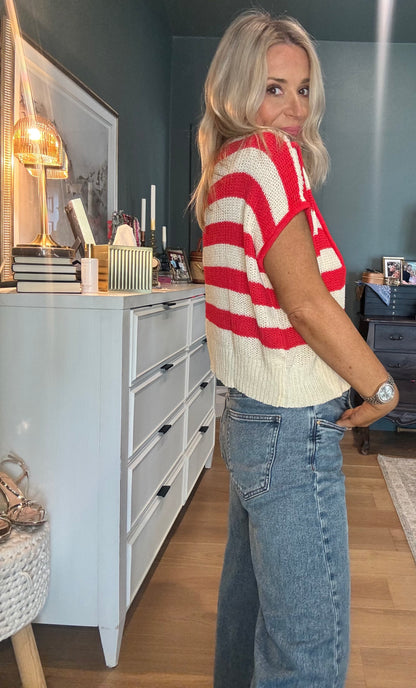 Americana Half Zip-FINAL SALE
