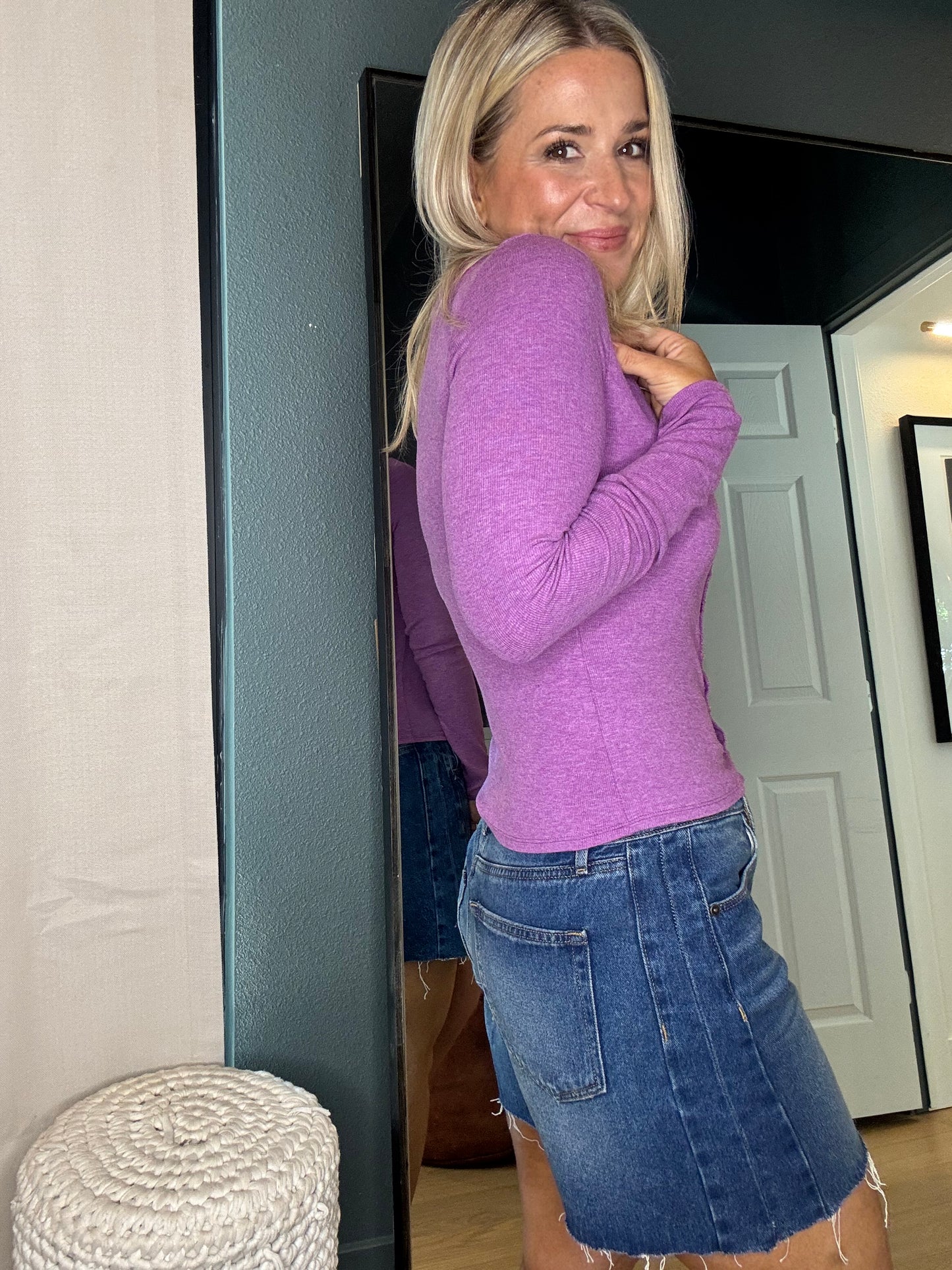 Plum Happy Top