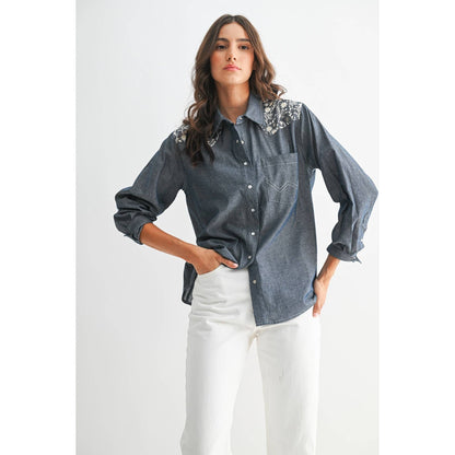 Marta Button Up