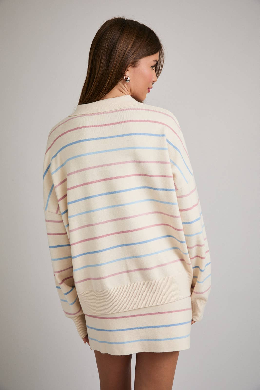 Rainbow Polo Sweater