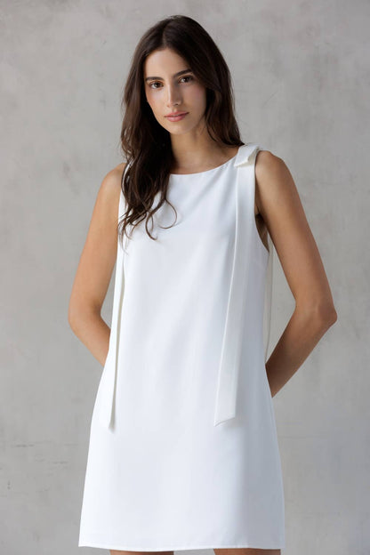 Ivory and Bows Dress- FINAL Sale