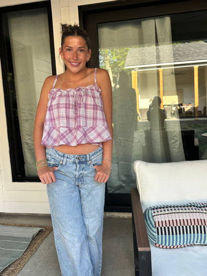 Dewberry Cami Top- FINAL SALE