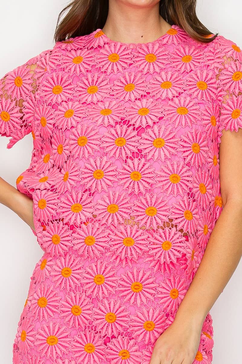 Coming Up Daisies Top- FINAL SALE