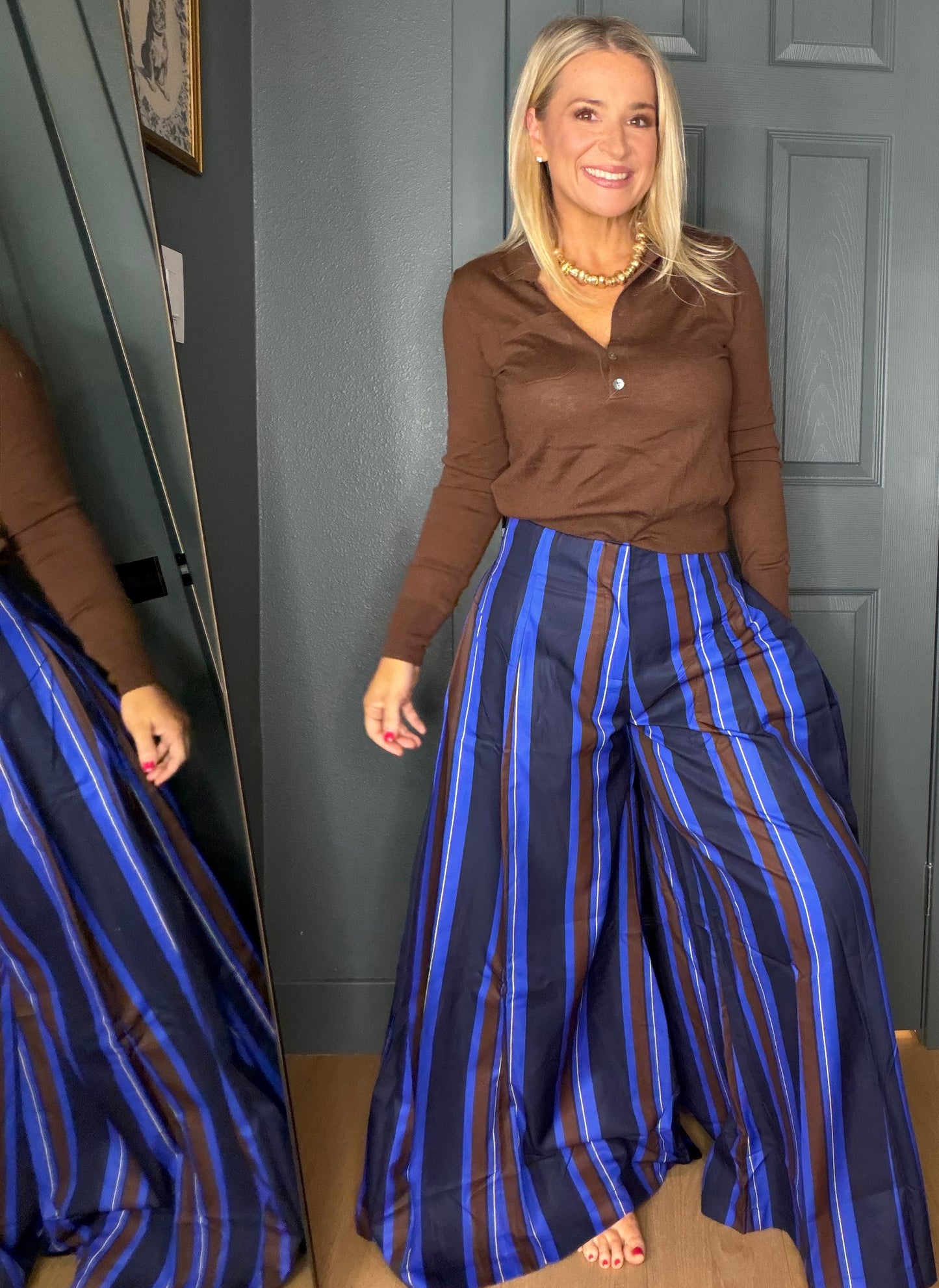 Fifth Avenue Palazzo Pants