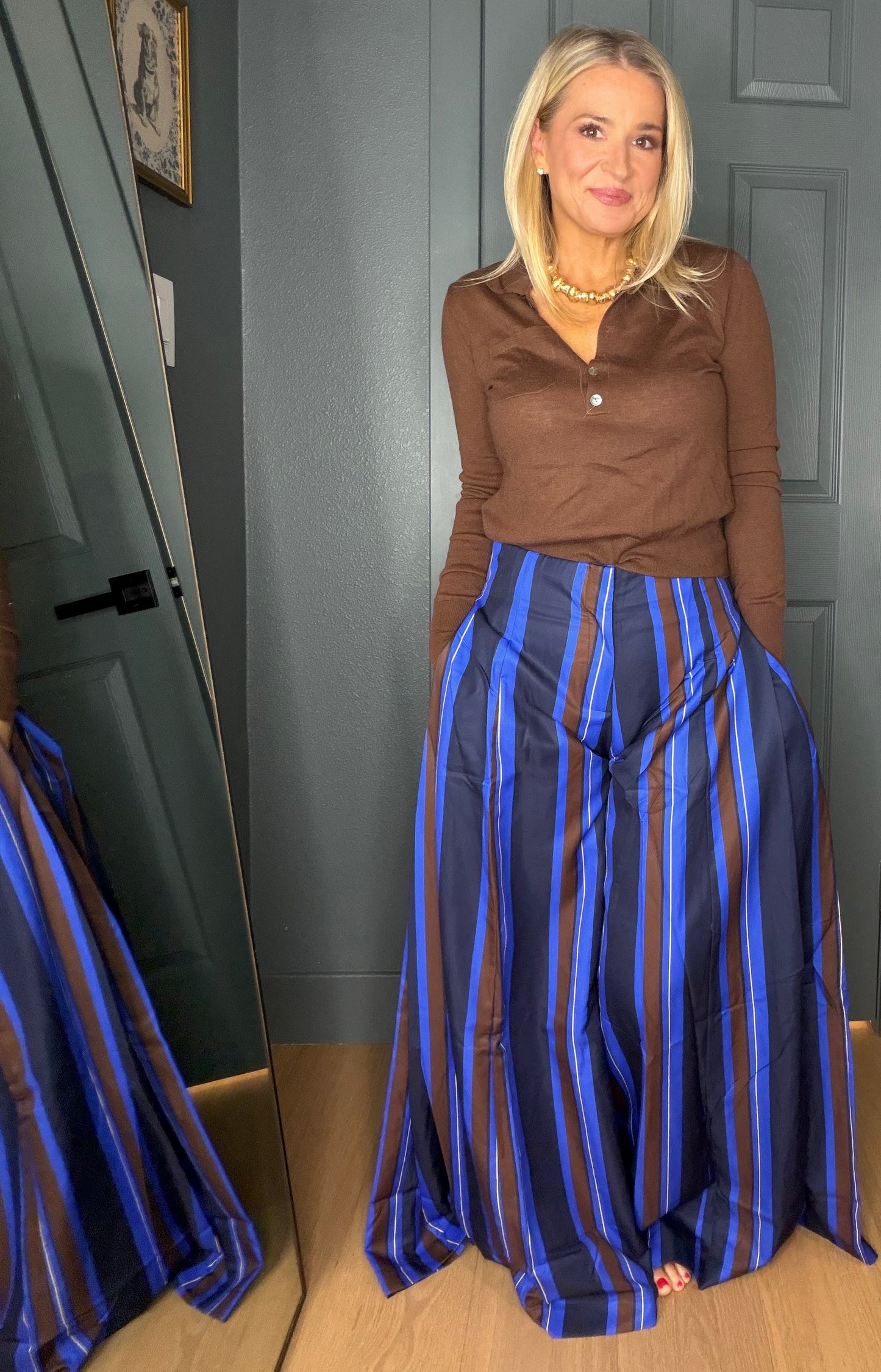 Fifth Avenue Palazzo Pants
