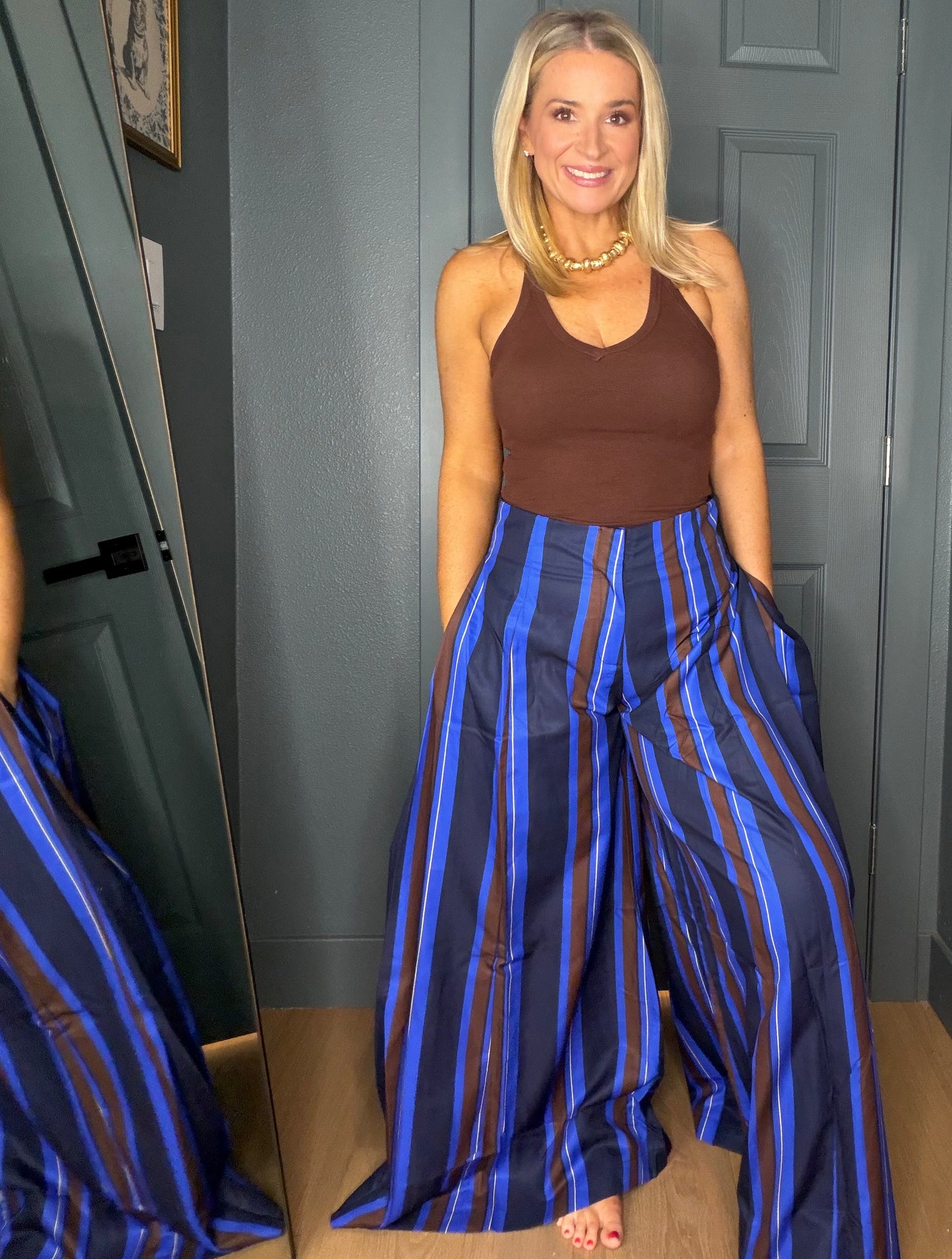 Fifth Avenue Palazzo Pants