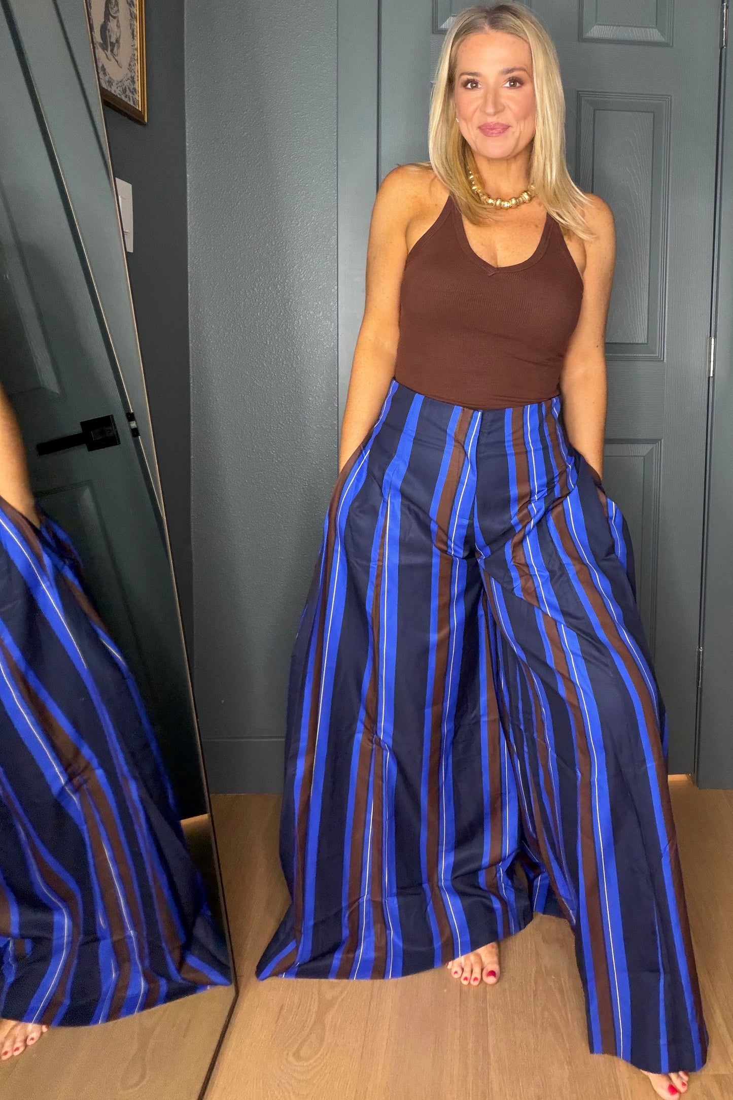 Fifth Avenue Palazzo Pants