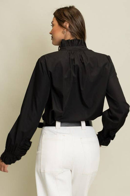Rita Ruffled Blouse