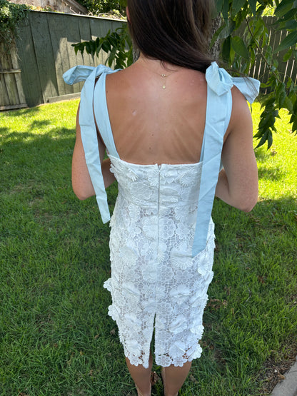 Eden Lace Midi Dress- Final Sale