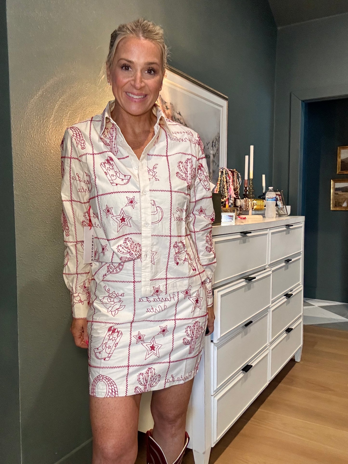 Western Flair Mini Skort