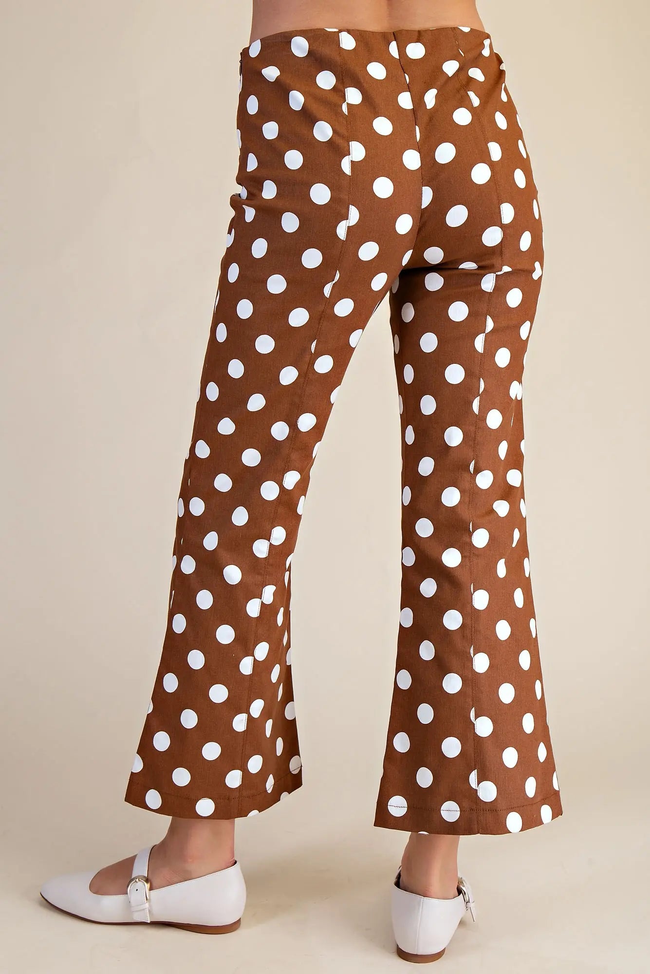 Cropped Polka Dot Pants-FINAL SALE