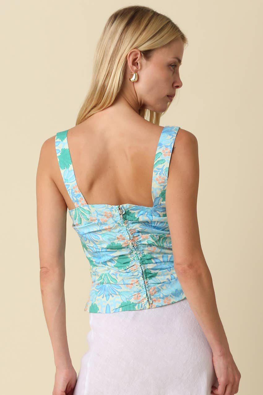 Kaylee Ruched Cami Top