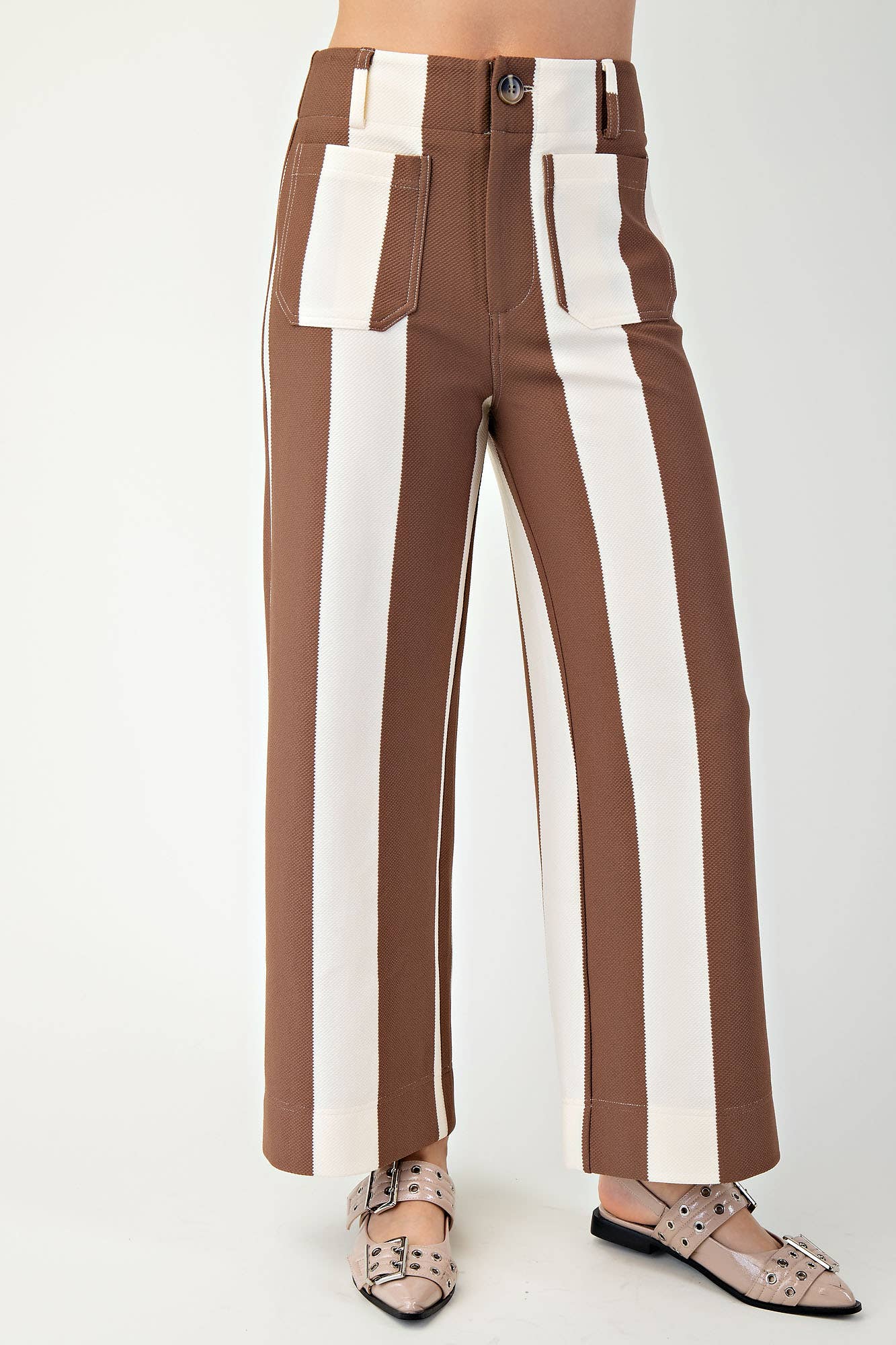 Iris Cropped Wide-Leg Pants- FINAL SALE