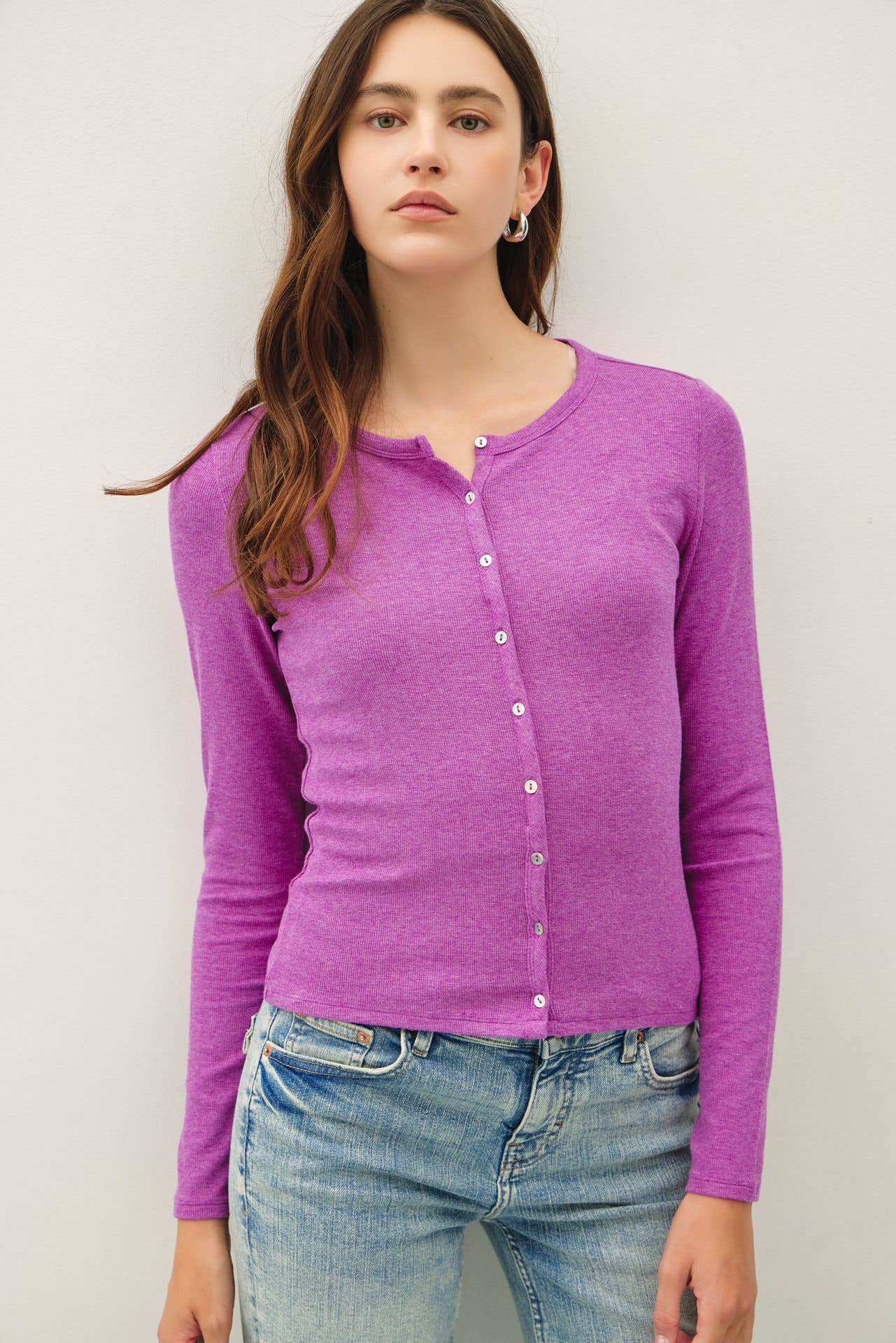 Plum Happy Top