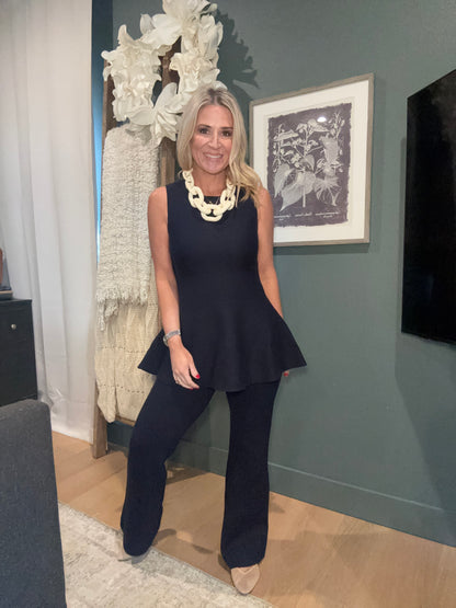 Emmeline Peplum Top-FINAL SALE