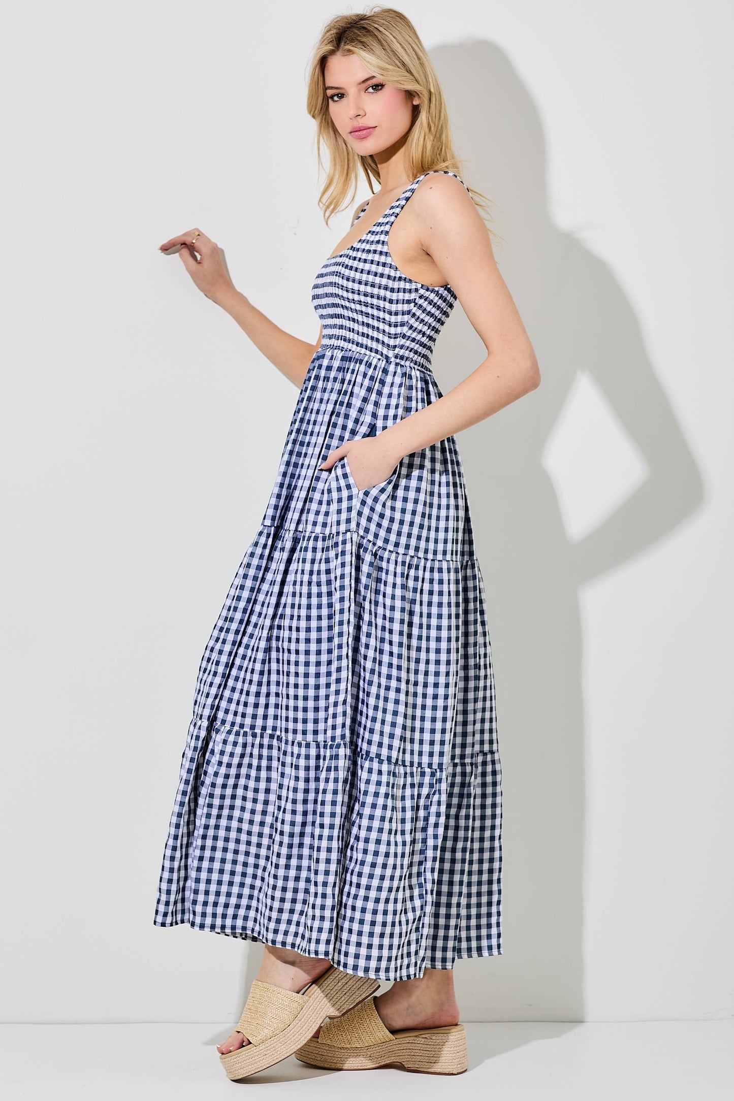 Sienna Smocked Maxi