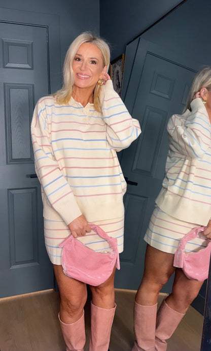 Rainbow Sweater Skort