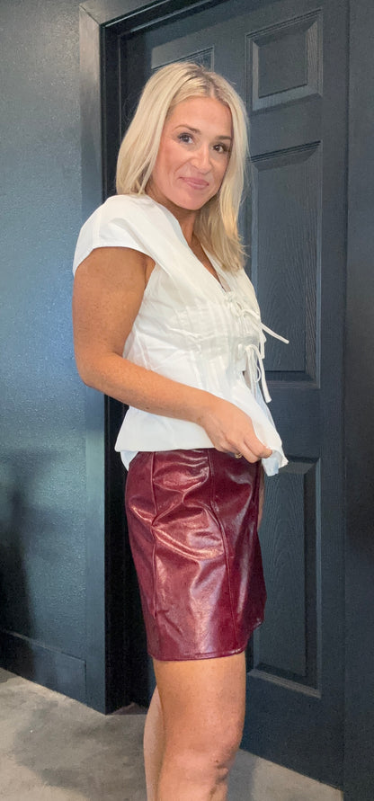 Tide Mini Skirt-FINAL SALE
