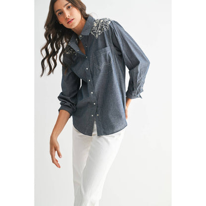 Marta Button Up