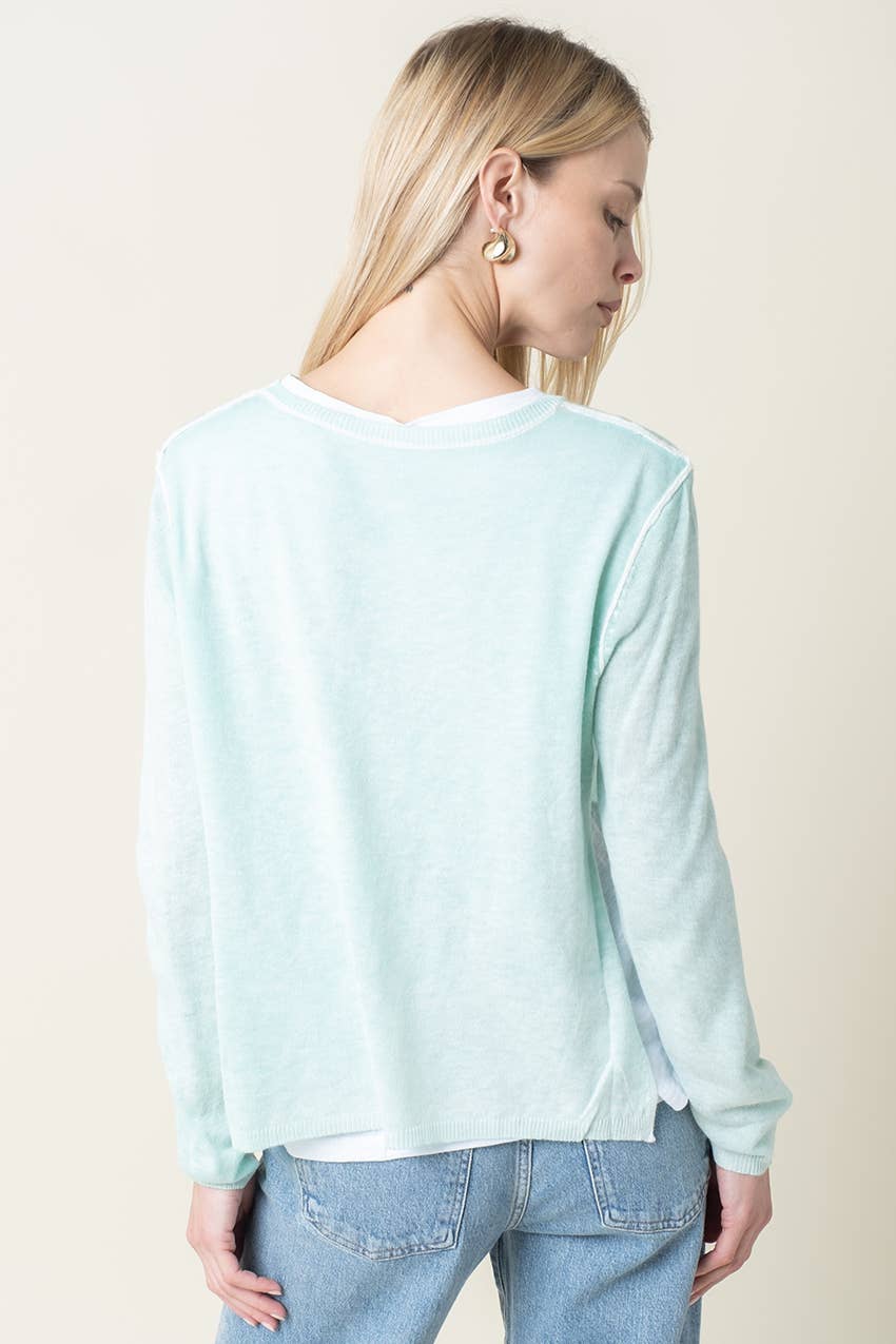Megan Double Layer Top-FINAL SALE