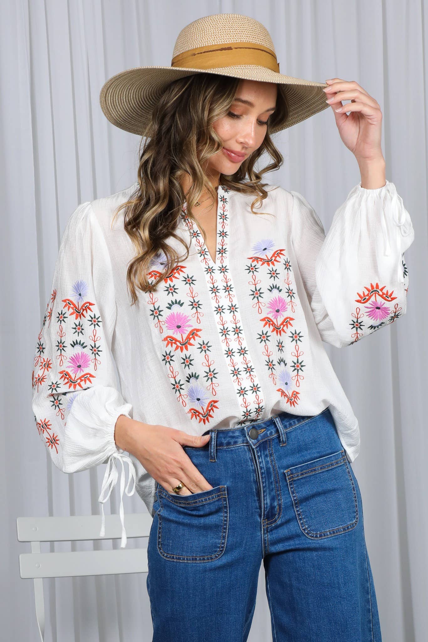 Vintage Bohemian Blouse