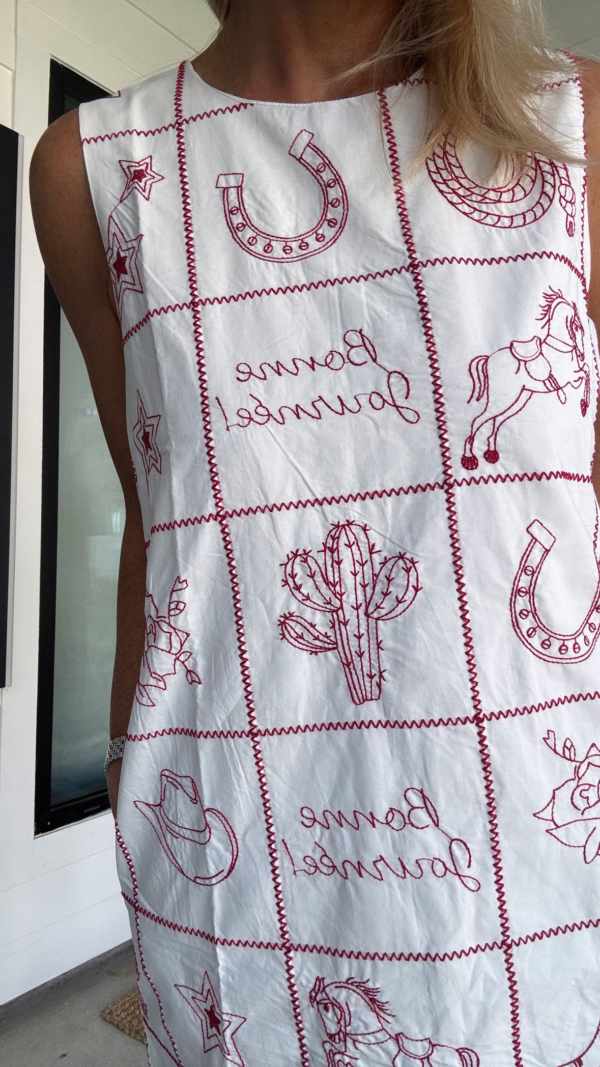 Western Flair Shift Dress