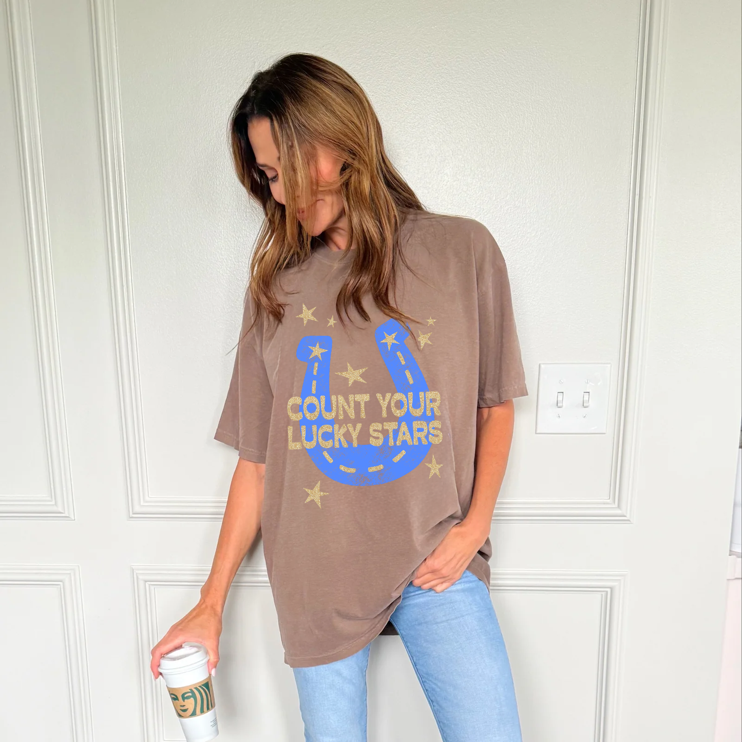 Count Your Lucky Stars Tee- FINAL SALE