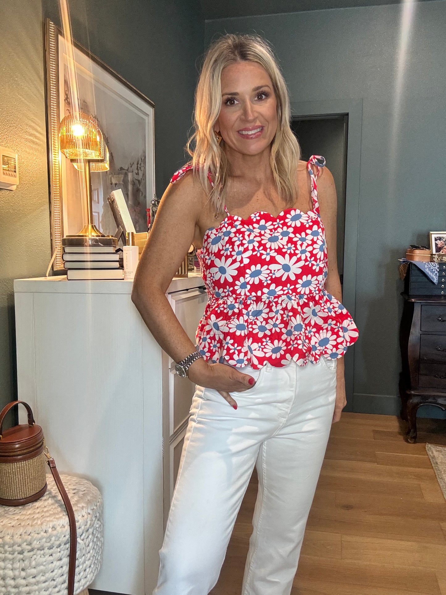 Liberty Floral Top-FINAL SALE