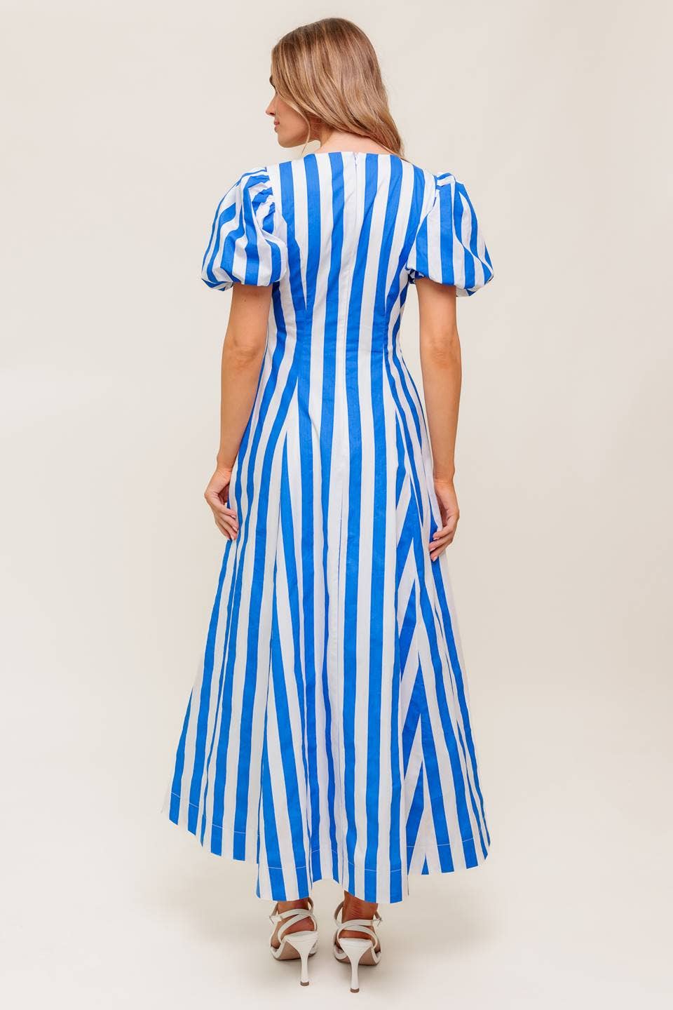 Ocean Lines Midi Dress