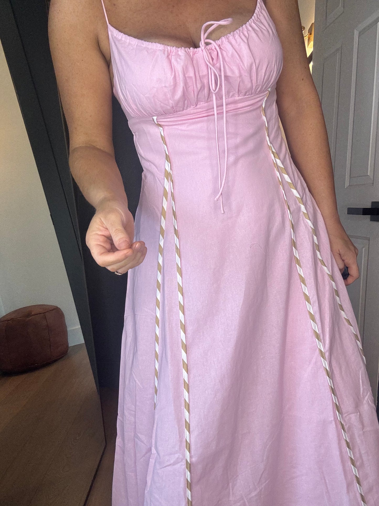 Sonia Striped Midi Dress