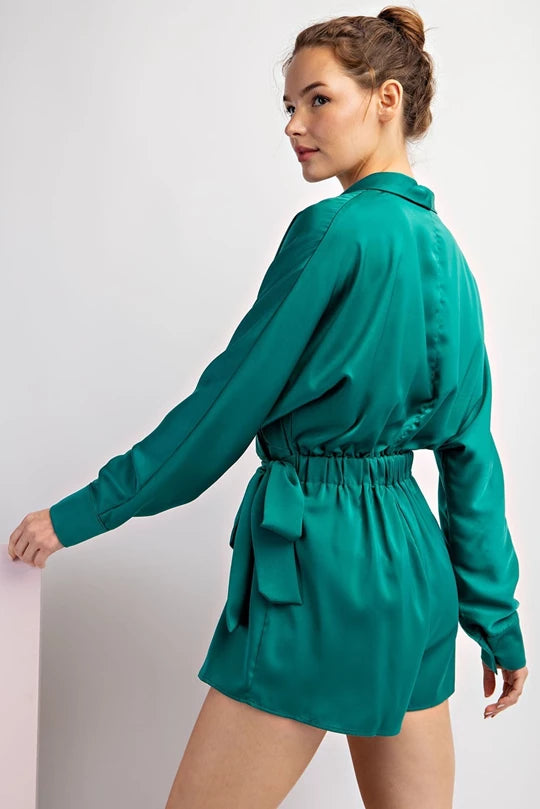 Emerald Romper