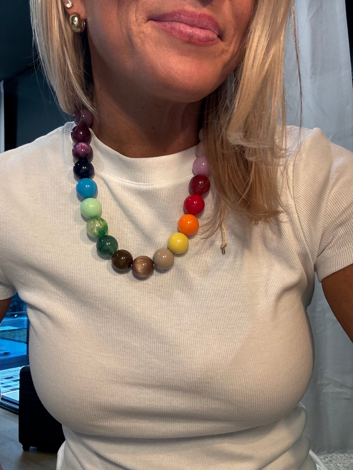 Assorted Chunky Beaded Necklaces
