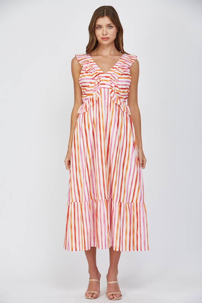 Sorbet Midi Dress-FINAL SALE