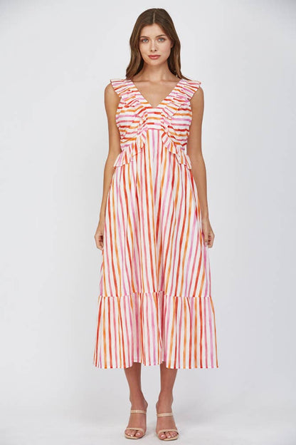 Sorbet Midi Dress-FINAL SALE