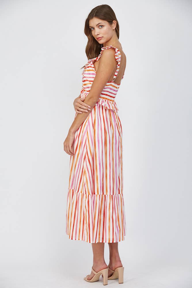 Sorbet Midi Dress-FINAL SALE