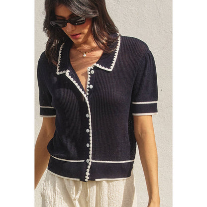 Bay Breeze Top- FINAL SALE