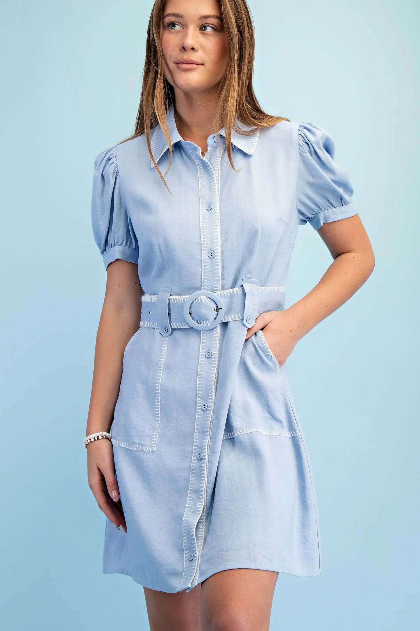 Periwinkle Mini Dress