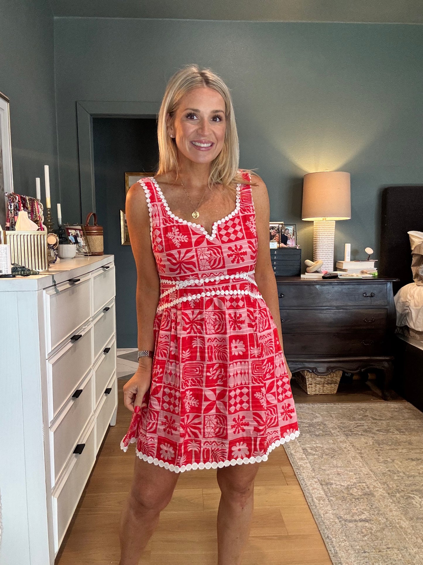 Dotted and Detail Dress-FINAL SALE