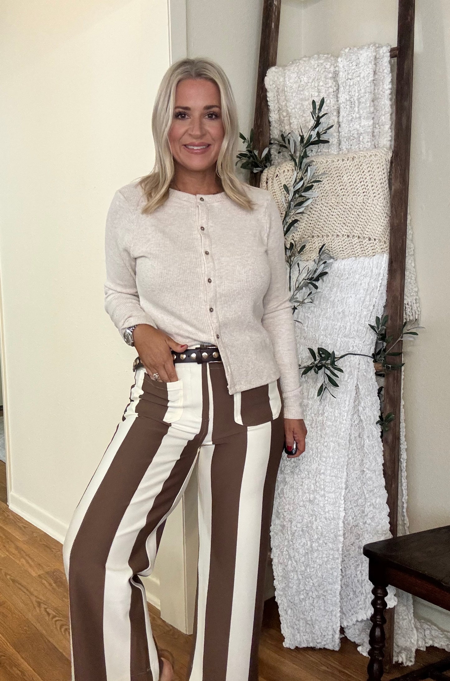 Iris Cropped Wide-Leg Pants- FINAL SALE