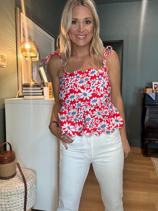 Liberty Floral Top-FINAL SALE