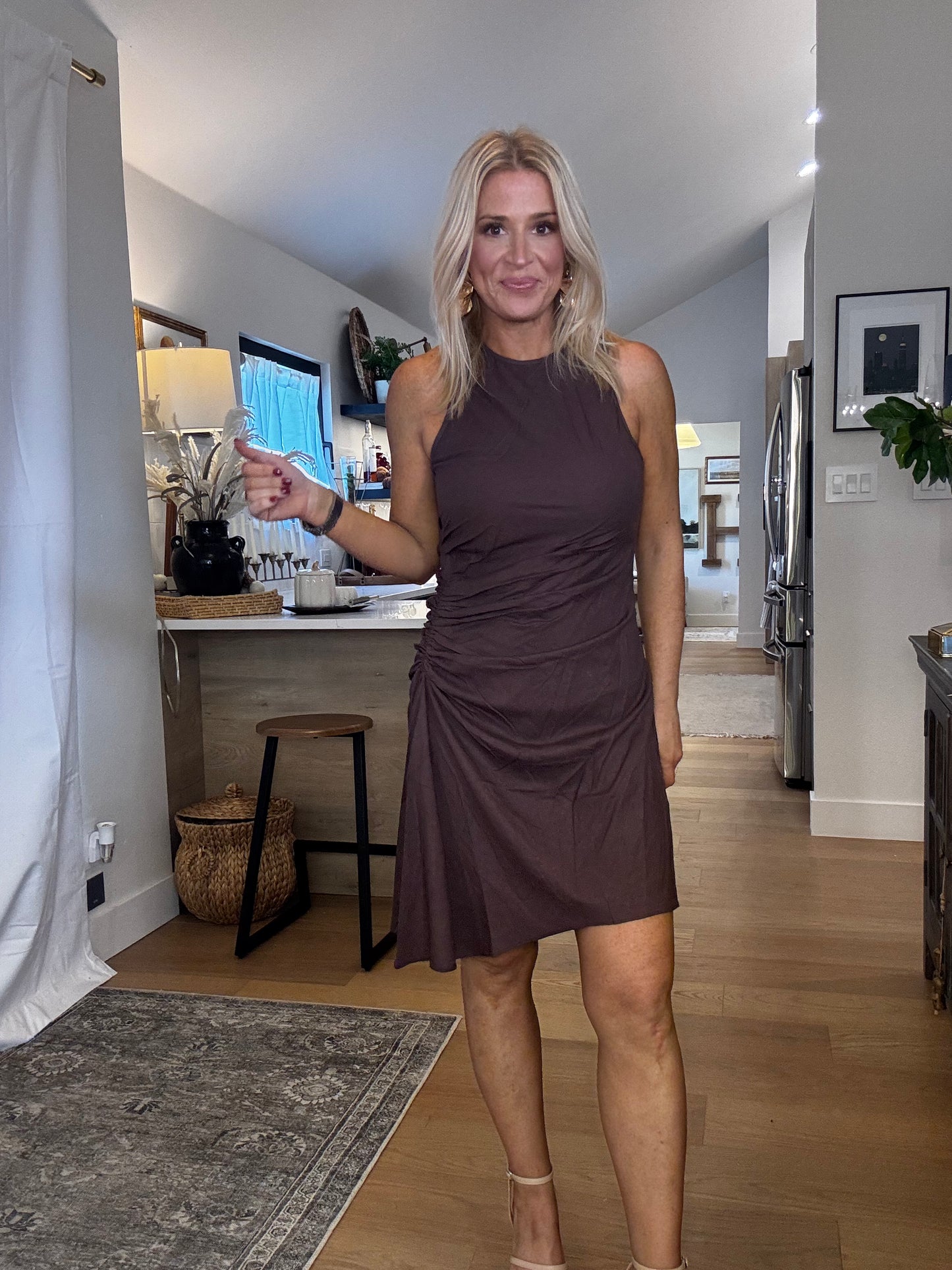 Chase Ruched Dress