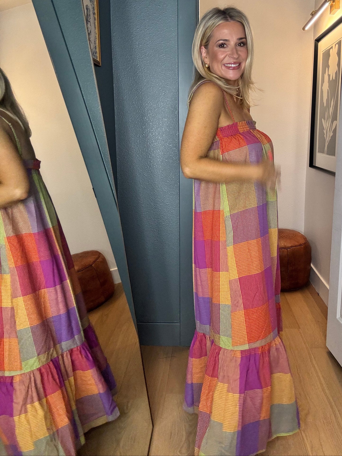 Checkered Maxi