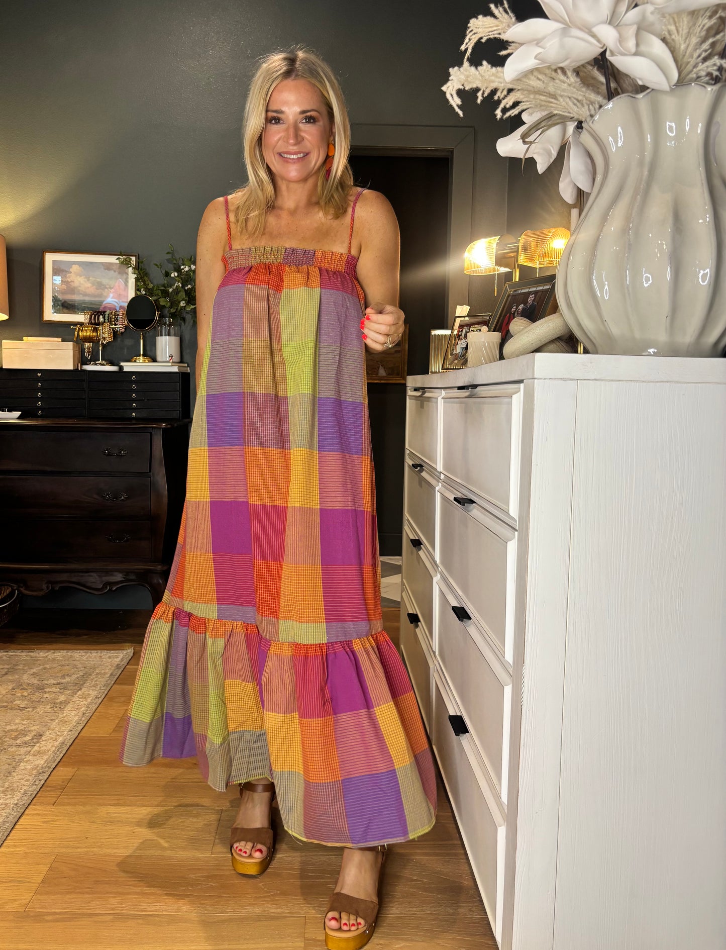 Checkered Maxi
