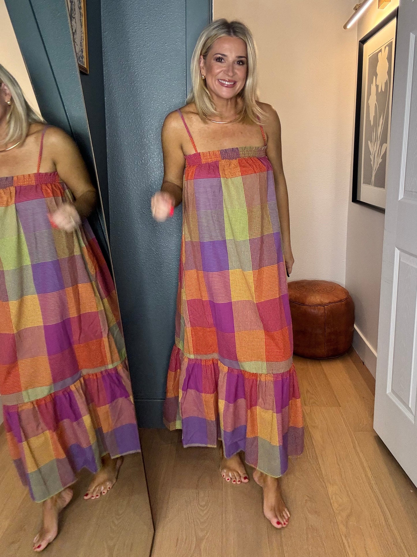 Checkered Maxi