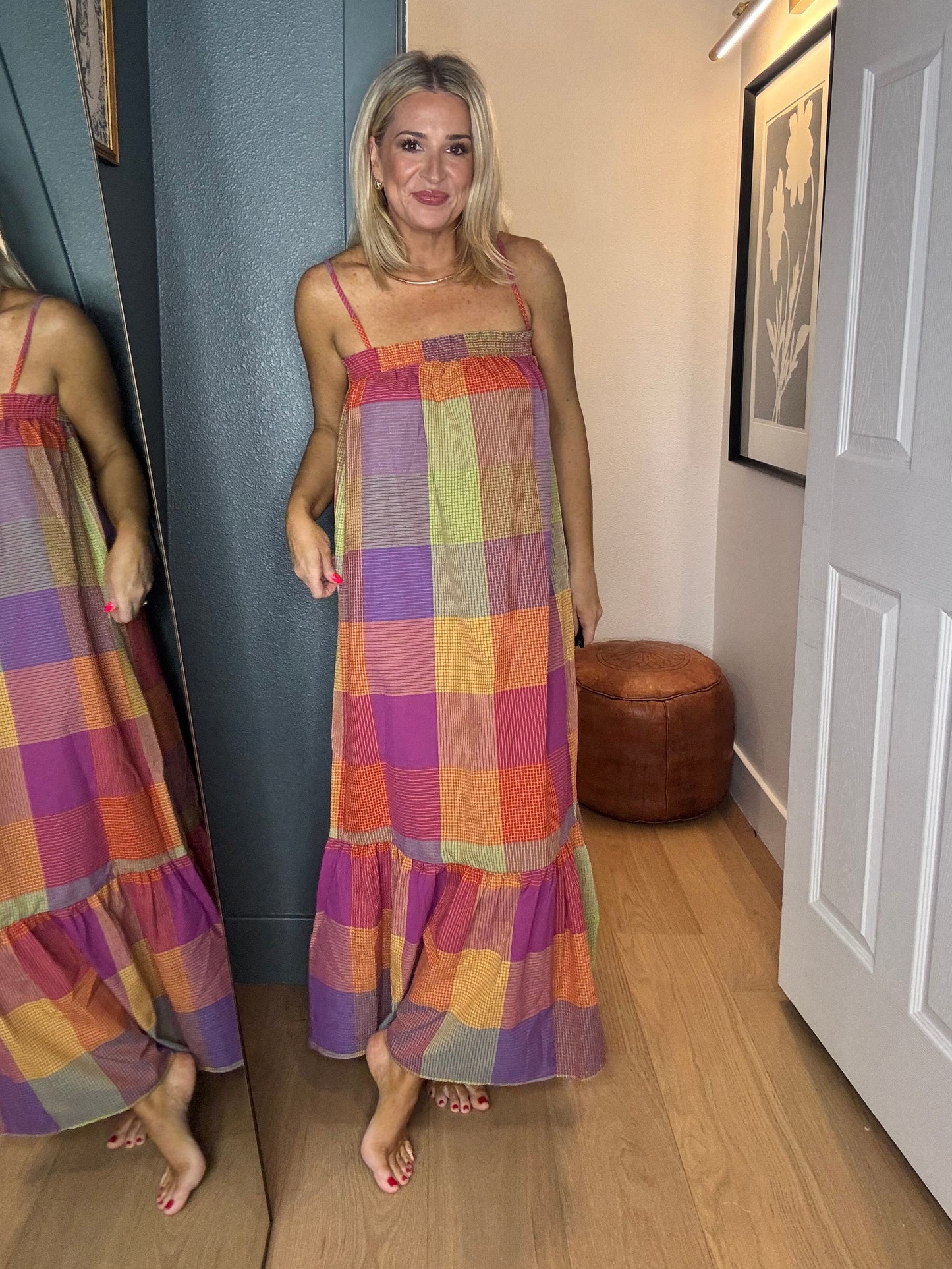 Checkered Maxi