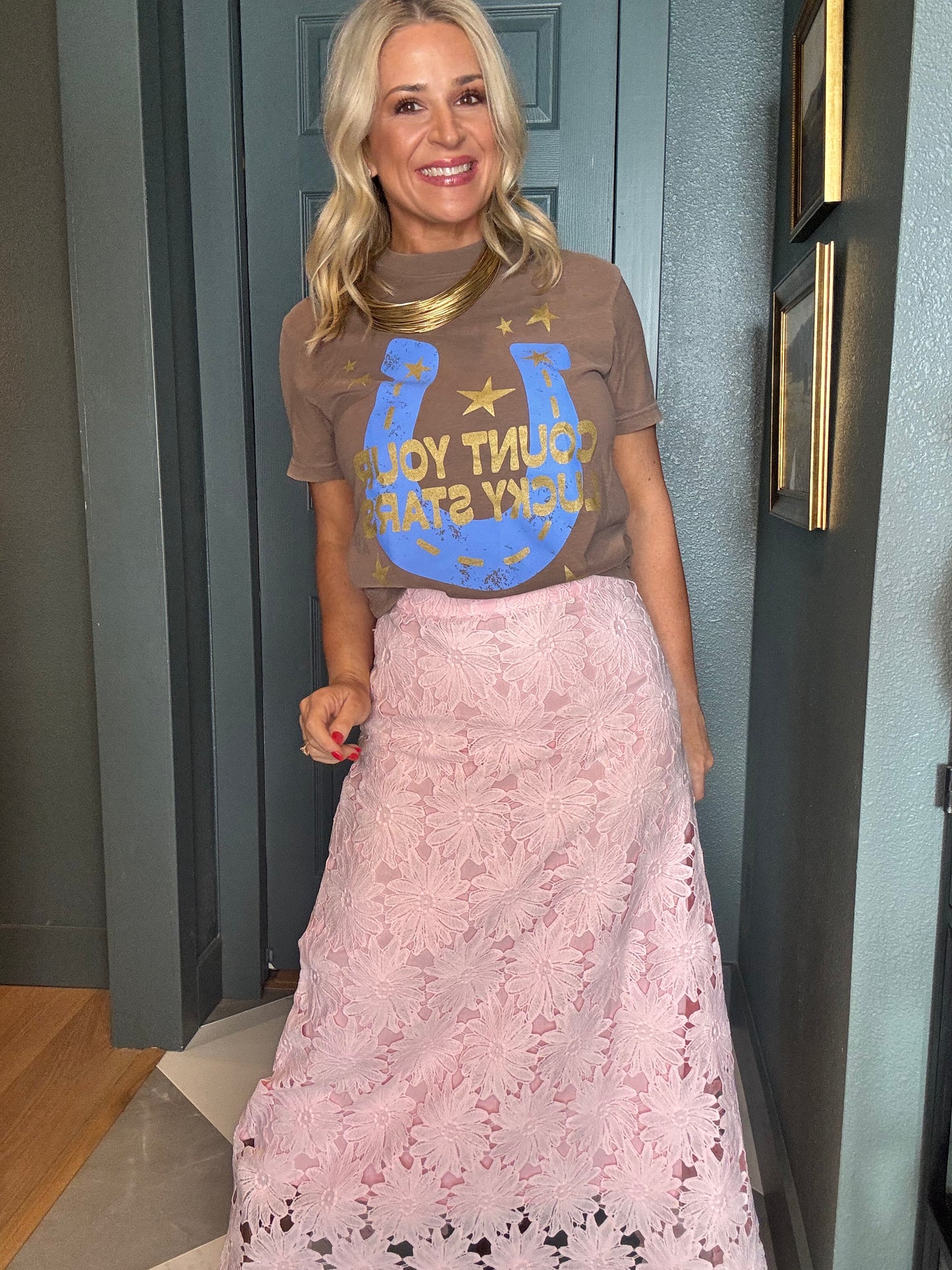 Count Your Lucky Stars Tee- FINAL SALE